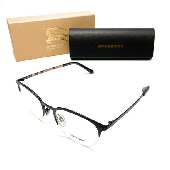 Burberry Men's Matte Black Eyeglasses!